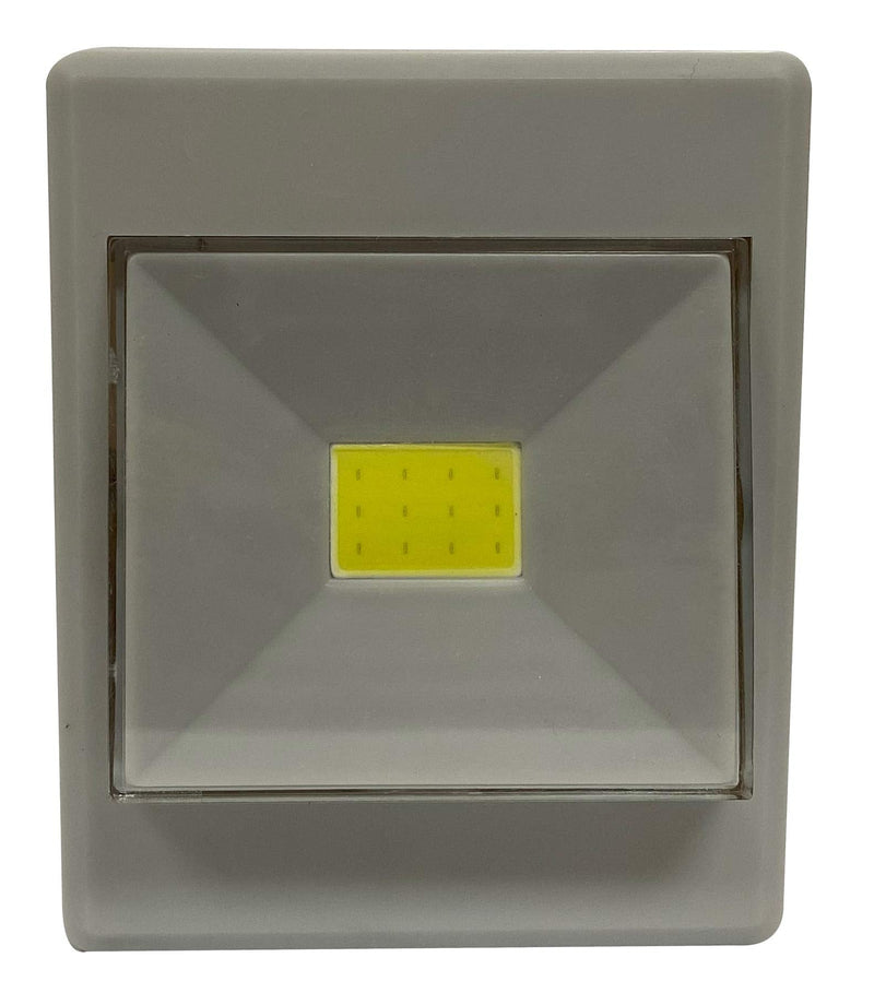 [Australia] - Nightlighter NLTL6G Battery Powered LED Touch Light, Grey, Pack of 6 – Adhesive Pads and Screw Included – Ultra-Bright for Small Spaces Gray 