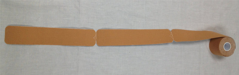 [Australia] - Therapist’s Choice® Kinesiology Tape Pre-Cut Roll (Beige) Beige 