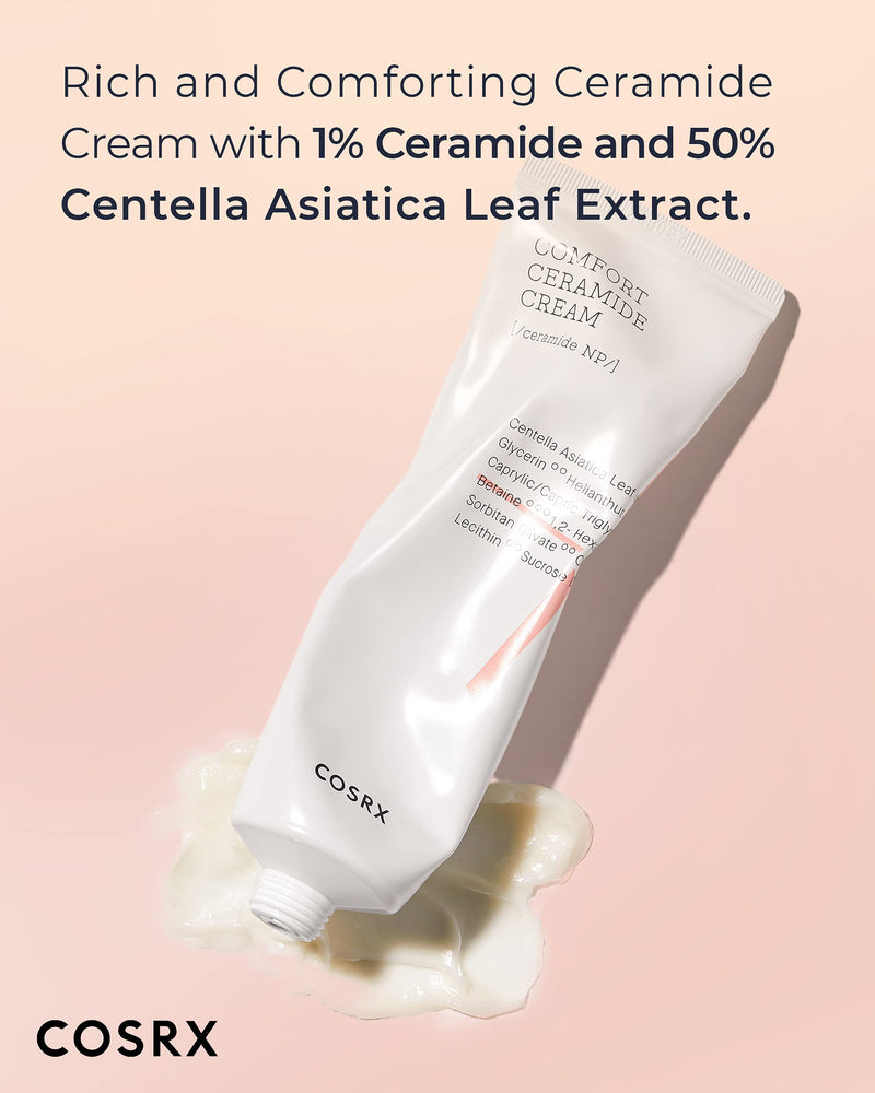 [Australia] - COSRX Balancium Comfort Ceramide Cream 80g, Strengthen Skin Barrier, Lightweight Cream, Moisturizer, Soothe 