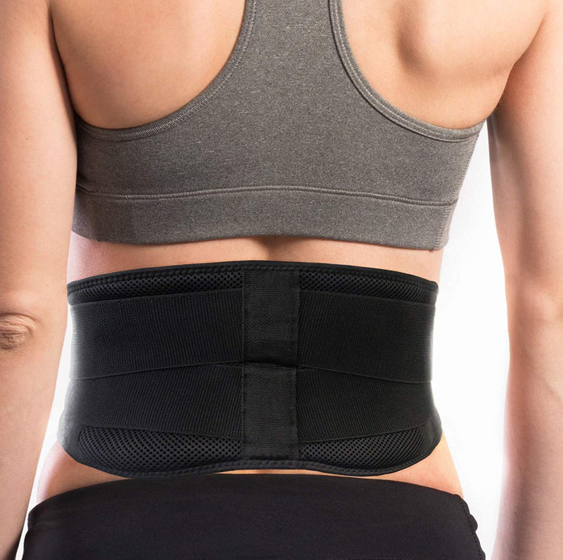 [Australia] - AllyFlex Sports® Lightweight Back Brace Under Clothes Breathable Honeycomb Mesh & Dual Lumbar Pads for Lower Back Pain Relief, Adjustable Straps for Optimal Lower Back Support - XL/XXL X-Large/2X-Large (Pack of 1) 
