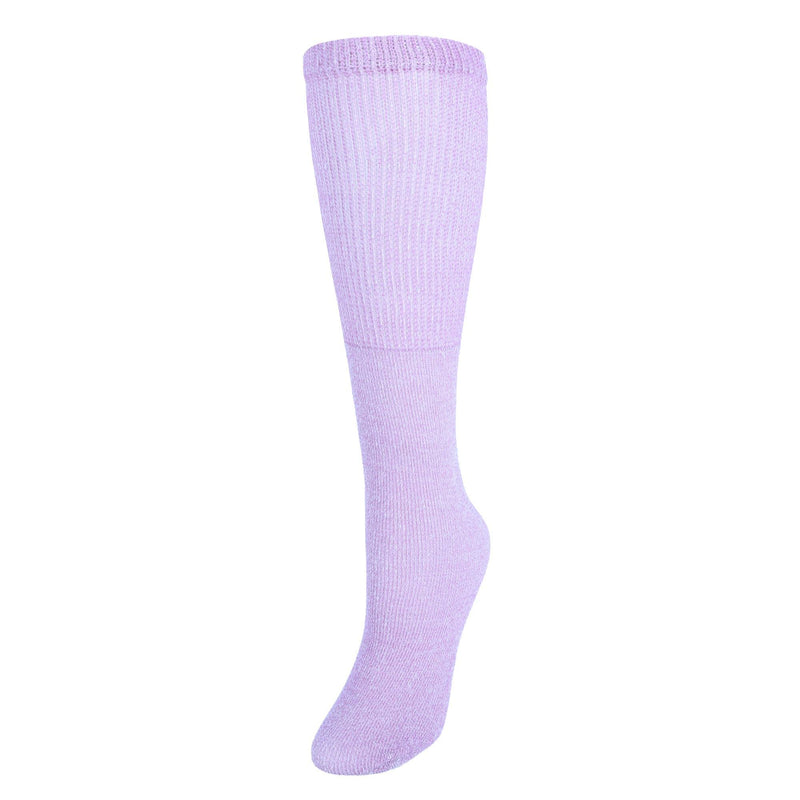 [Australia] - CTM® Women's Diabetic Comfort Fashion Crew Socks (3 Pack) Pink 