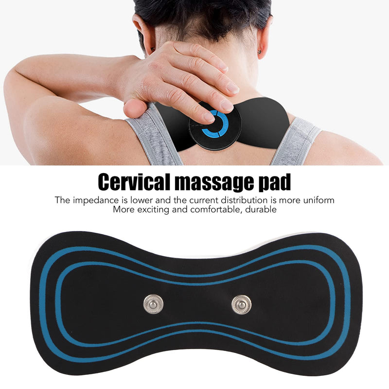 [Australia] - 5pcs Portable Cervical Massage Pad, Mini Neck Massager Cervical Vertebra Massager, Shoulder and Neck Foot Body Massager Multi Functional Cervical Vertebrae Massagers Pad 