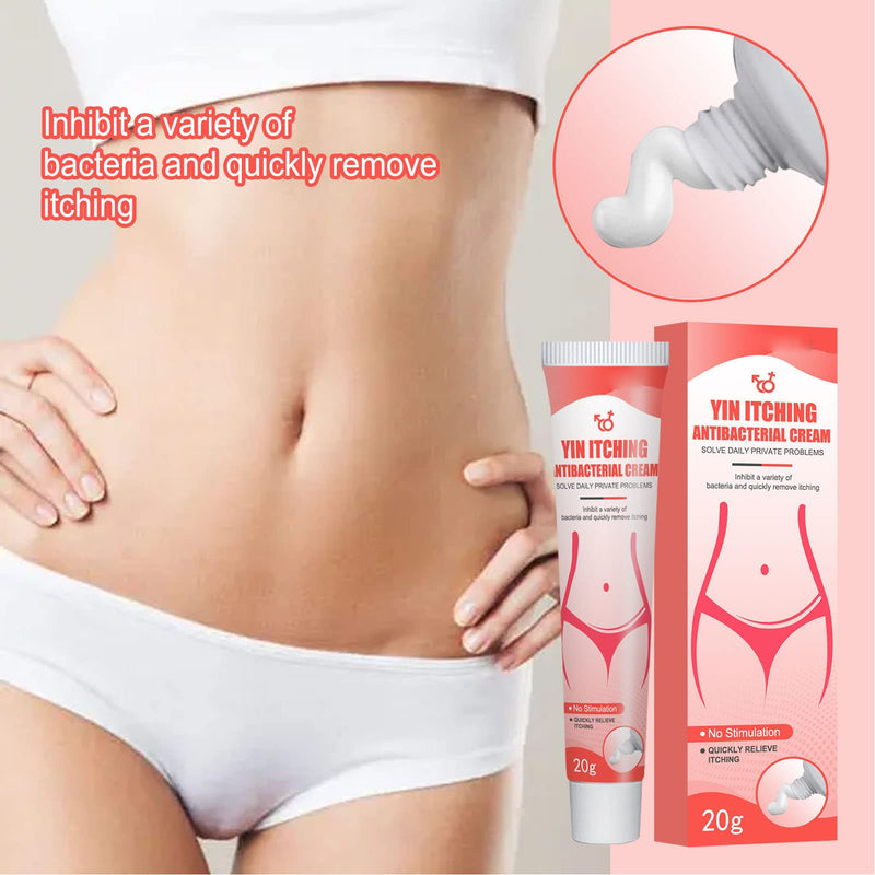 [Australia] - Vaginal Itch Treatment Cream, Quick 2 Pcs Powerful 20g Skin Friendly Long Lasting Effect Private Part Itching Cream for Daily Life 