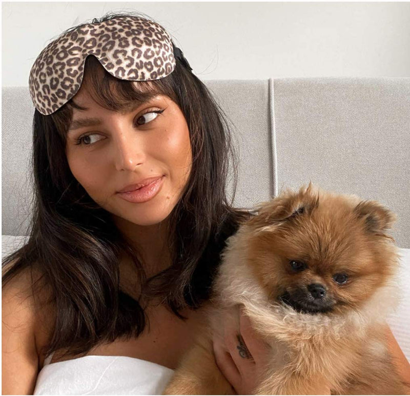[Australia] - SMUG 100% Blackout Sleep & Eye Mask | Eyelash Extension Friendly | Eye Masks for Sleeping | Sleep Masks for Women & Men | Straps for Dream Comfort & Adjustability | Animal 