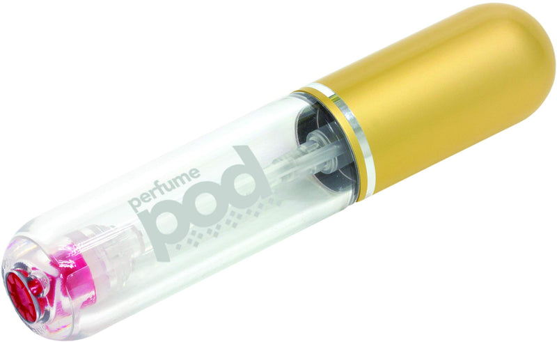 [Australia] - Perfume Pod Refillable Sprayer Unisex, Gold, 0.2 oz. 