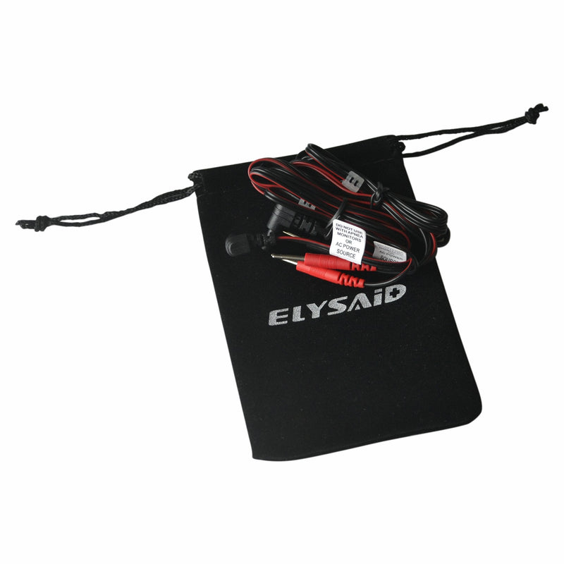 [Australia] - 2Pcs/pack Replacement Electrode Lead Wires Connect Cables Pin 2mm For TENS Electronic Therapy Machines 