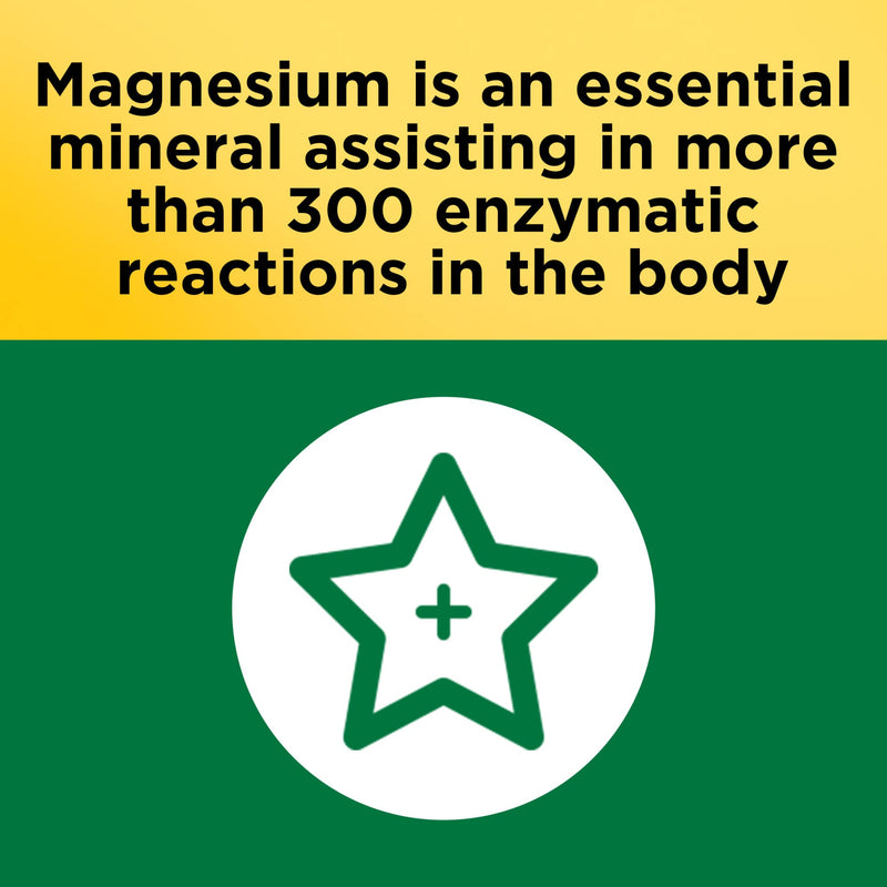 [Australia] - Nature Made Magnesium Oxide 250 mg Tablets, 100 Count for Nutrition Support 