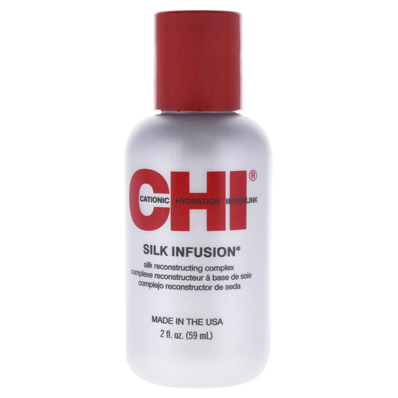 [Australia] - CHI Silk Infusion | Leave-in Serum for Repair Strenghtening Moisturizing Hair | All & Dry Hair | 59 ml 