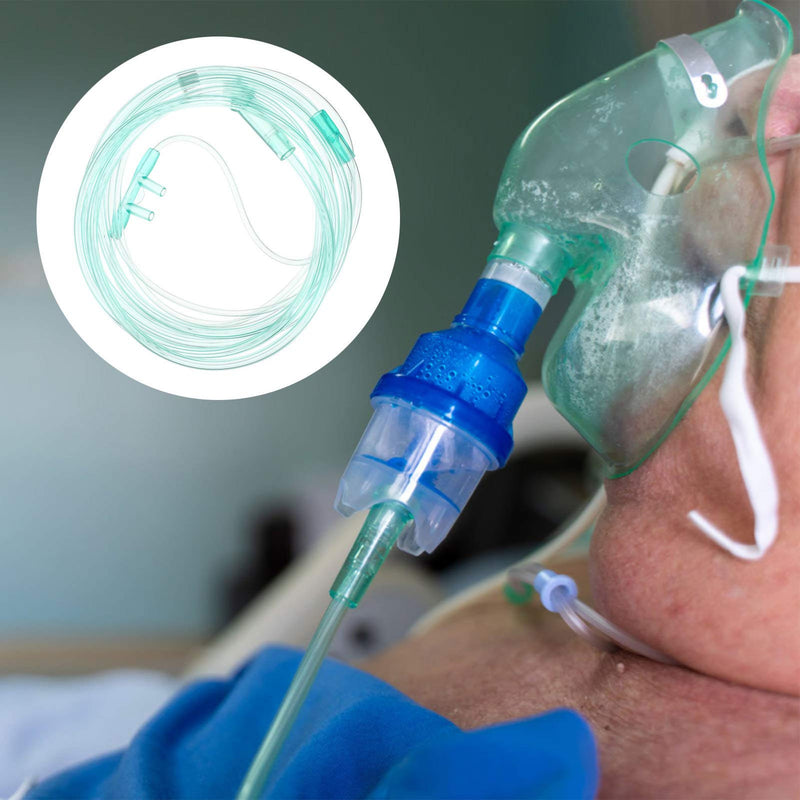 [Australia] - Artibetter 6pcs 2 Meters Soft Oxygen Nasal Cannula Nasal Oxygen Cannula Nasal Cannulae Oxygen Accessories Green 