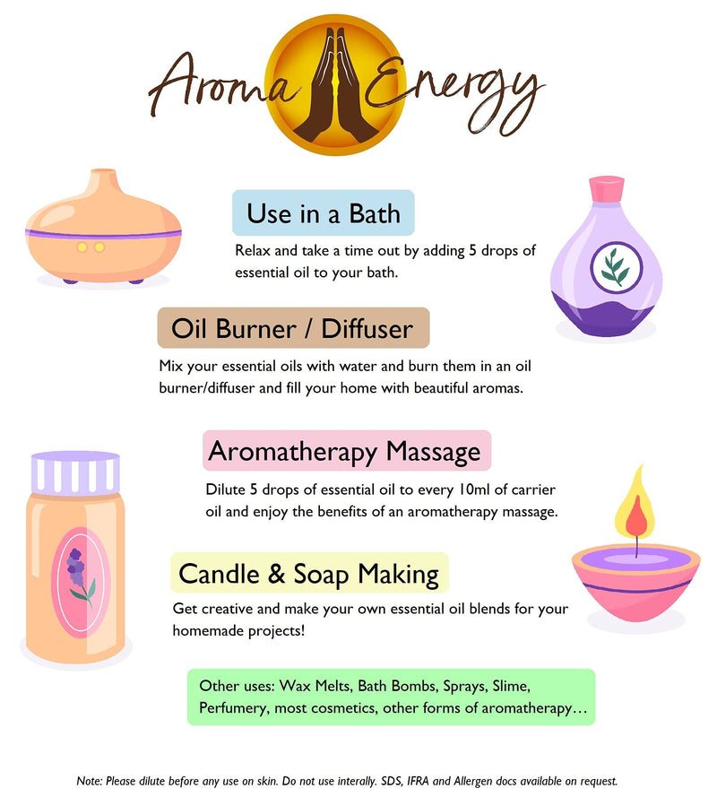 [Australia] - Lava Stone Aromatherapy Diffuser Bracelet and Anxiety Essential Oil 10ml (Blend of Lavender, Ylang Ylang & Bergamot) 