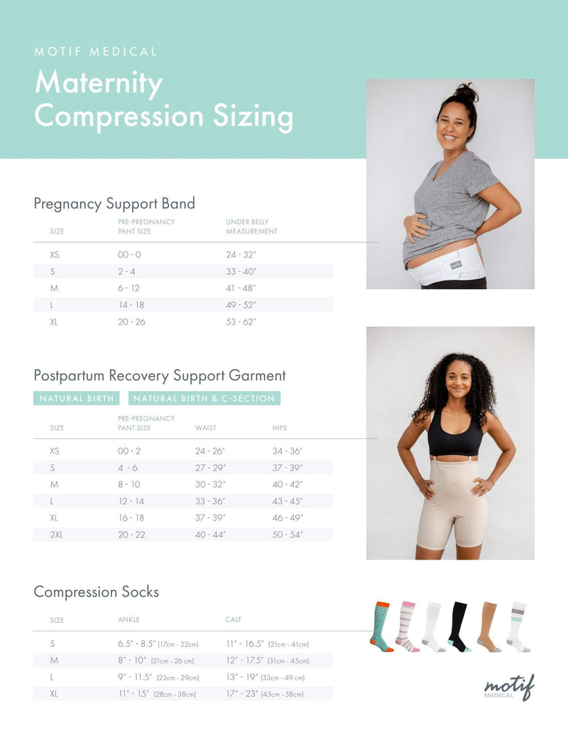 [Australia] - Motif Medical, Pregnancy Support Band, Relieves Pressure on the Abdomen, Lower Back, Hips, and Pelvis, White - Small 