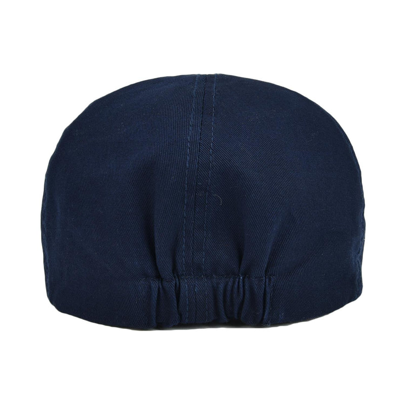 [Australia] - VOBOOM Cotton Flat Cap Cabbie Hat Gatsby Ivy Cap Irish Hunting Hat Newsboy Navy 