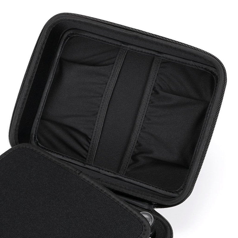 [Australia] - BTSKY 30 Bottles Durable Waterproof Hard Shell EVA Essential Oils Handle Carrying Case Bag Nail Polish Storage Box Foam Insert Organizer (Black) Black 