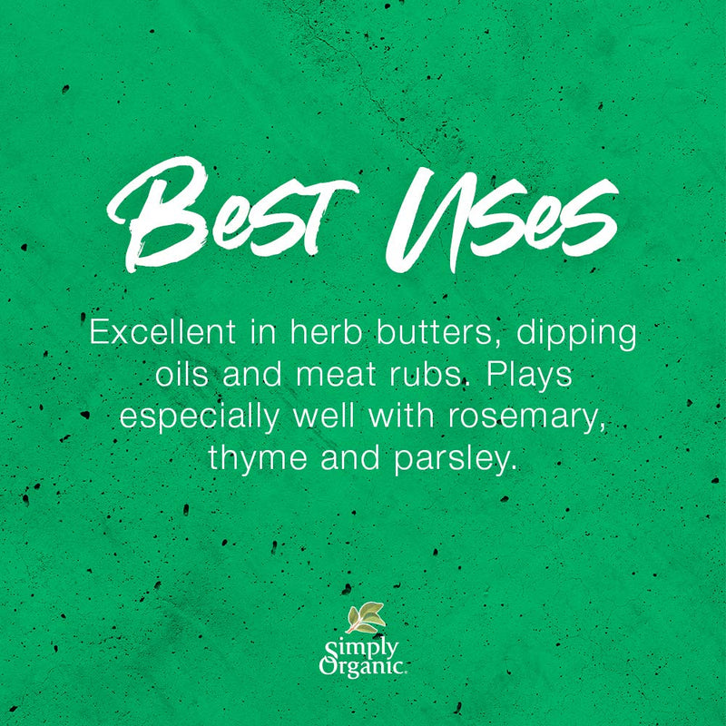 [Australia] - Simply Organic Ground Sage Leaf, Certified Organic | 1.41 oz | Salvia officinalis L. 