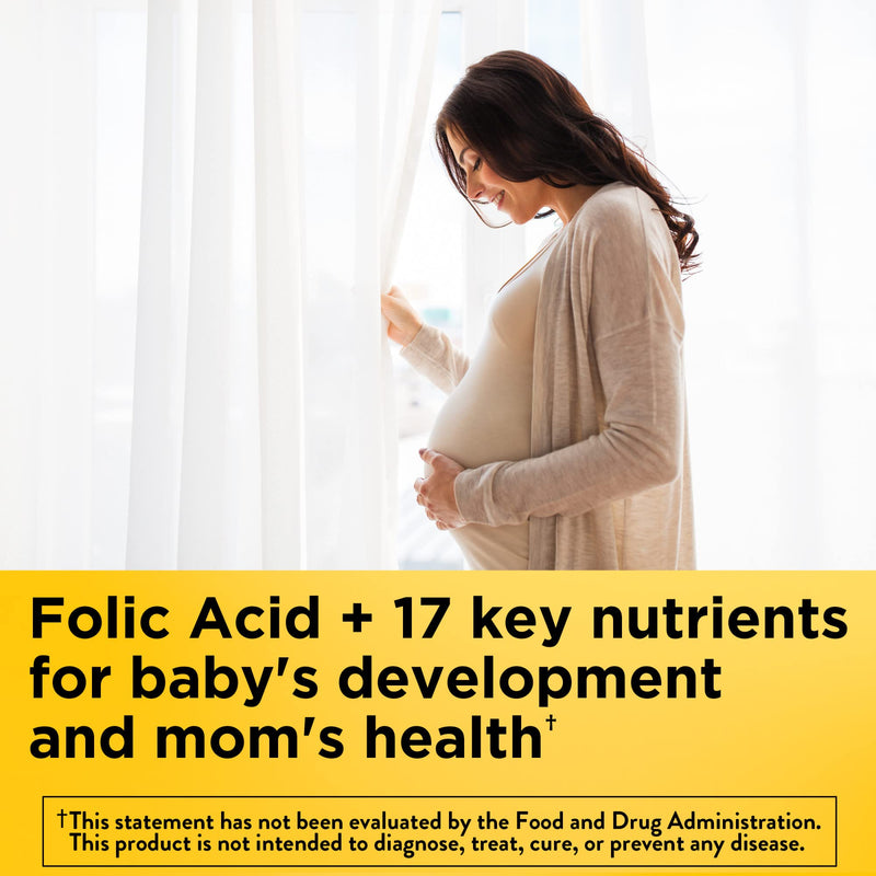 [Australia] - Nature Made Prenatal Multivitamin with Folic Acid, Dietary Supplement For Daily Nutritional Support, 250 Tablets, 250 Day Supply 250 Count (Pack of 1) 