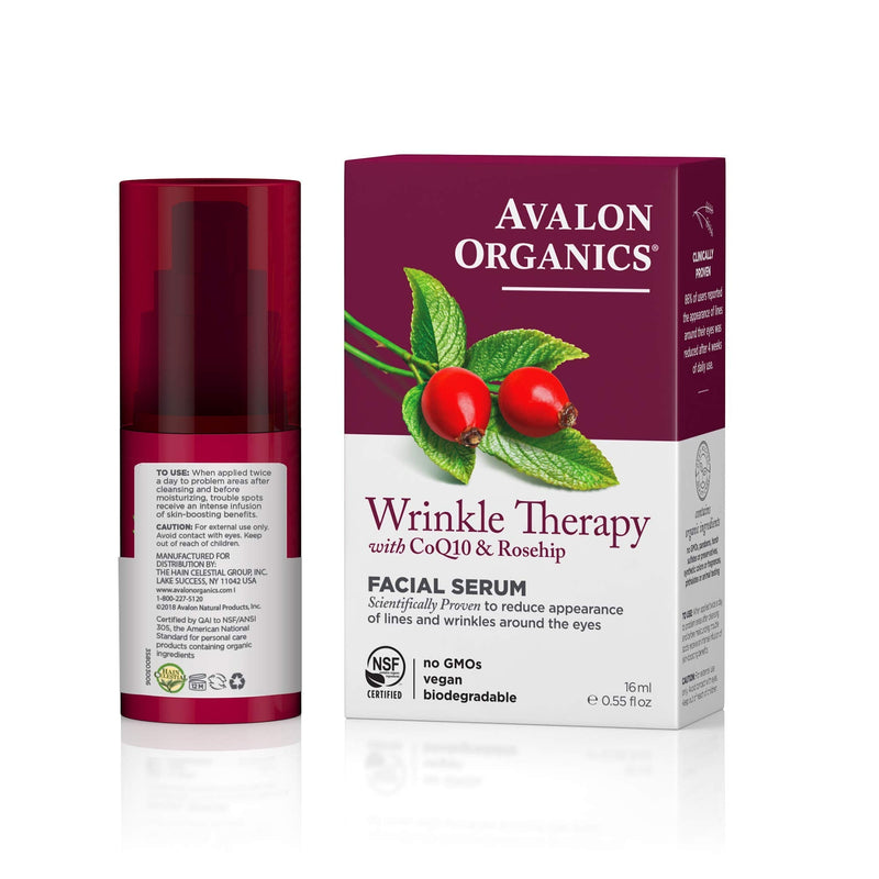 [Australia] - Avalon Organics Wrinkle Therapy Facial Serum 