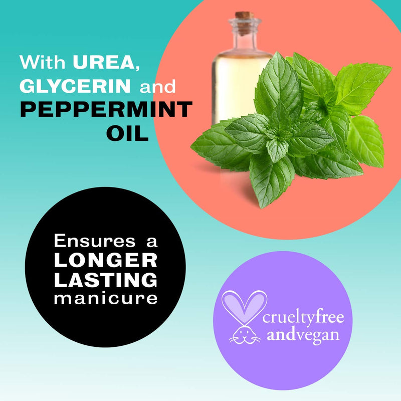 [Australia] - Mylee Cuticle Remover Gel with Peppermint Oil 50ml - Softens and Moisturises Cuticles, Removes Dead Skin 