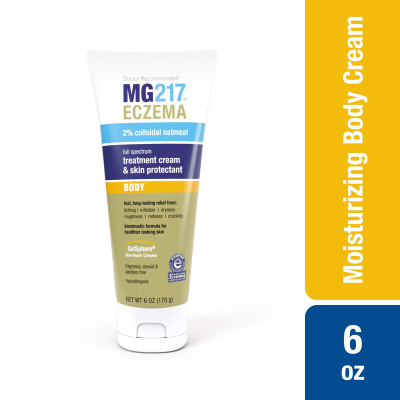 [Australia] - MG217 Eczema Body Cream with 2% Colloidal Oatmeal - 6 oz Tube 