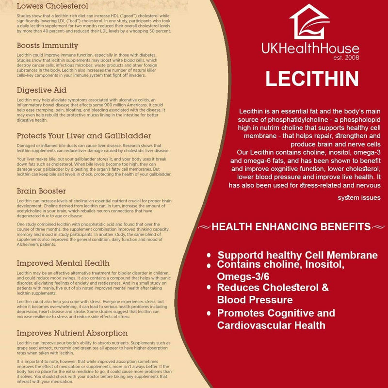 [Australia] - Lecithin 1200mg softgel x 120 Capsules Reduces Fat - Brain Food - GMO Free - Diet 