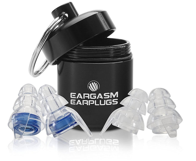 [Australia] - Eargasm High Fidelity Earplugs for Concerts Musicians Motorcycles Noise Sensitivity Conditions and More (Ear Plugs Come in Premium Gift Box Packaging) - Blue 
