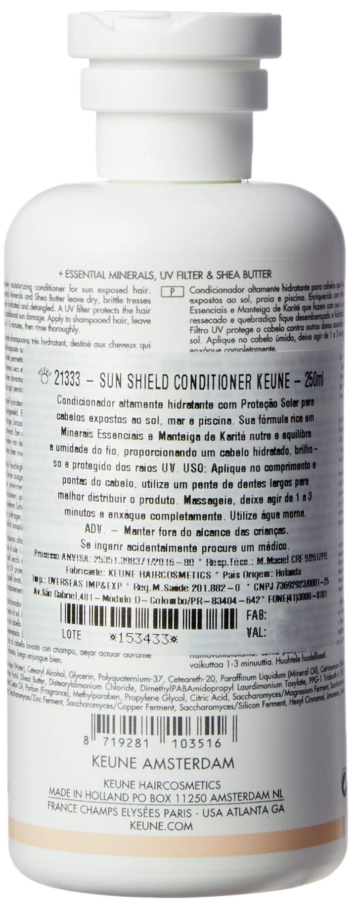 [Australia] - Keune ¬†Care Line Sun Shield Conditioner - Sun Protection Conditioner 250 Ml 