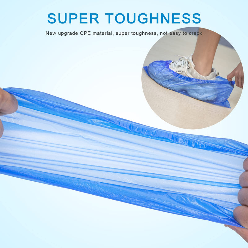 [Australia] - KCTUKA Disposable Shoe Covers, 50 PCS (25 Pairs) Green Convenience Boot Cover, Waterproof, Non slip, Dust proof, Protect Your Shoes, Floor, Carpet, One Size Fit Most 50 Pack (25 Pairs ) 