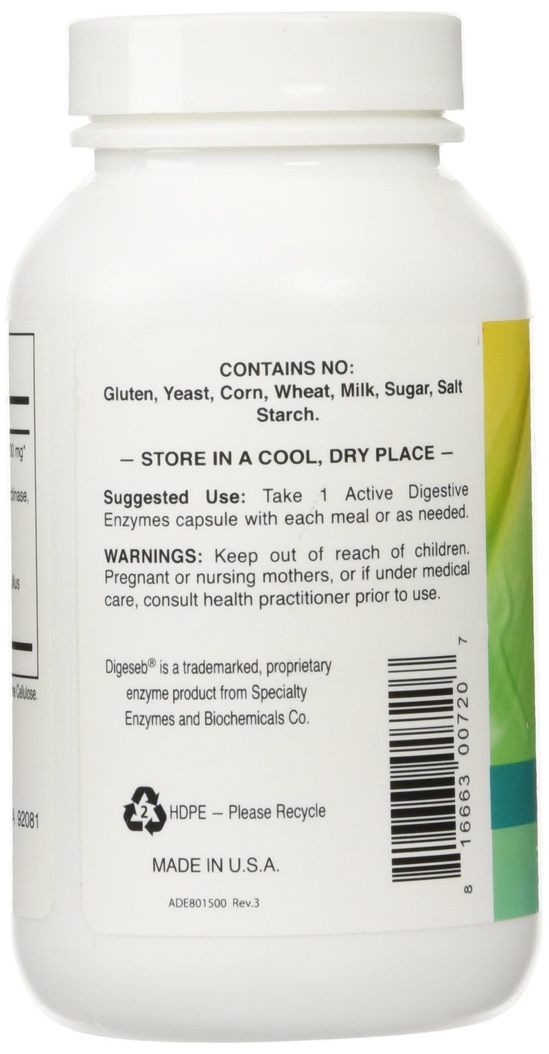 [Australia] - Global Health Trax Active Digestive Enzymes -- 90 Capsules 
