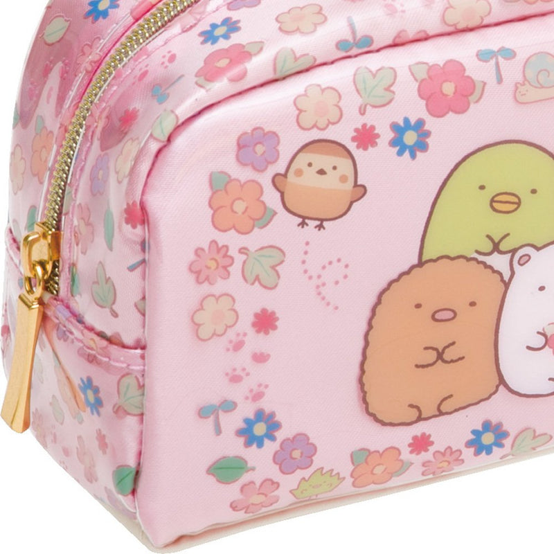 [Australia] - San-X Sumikko Gurashi Cosmetic Pen Pouch Flower design PY67801 