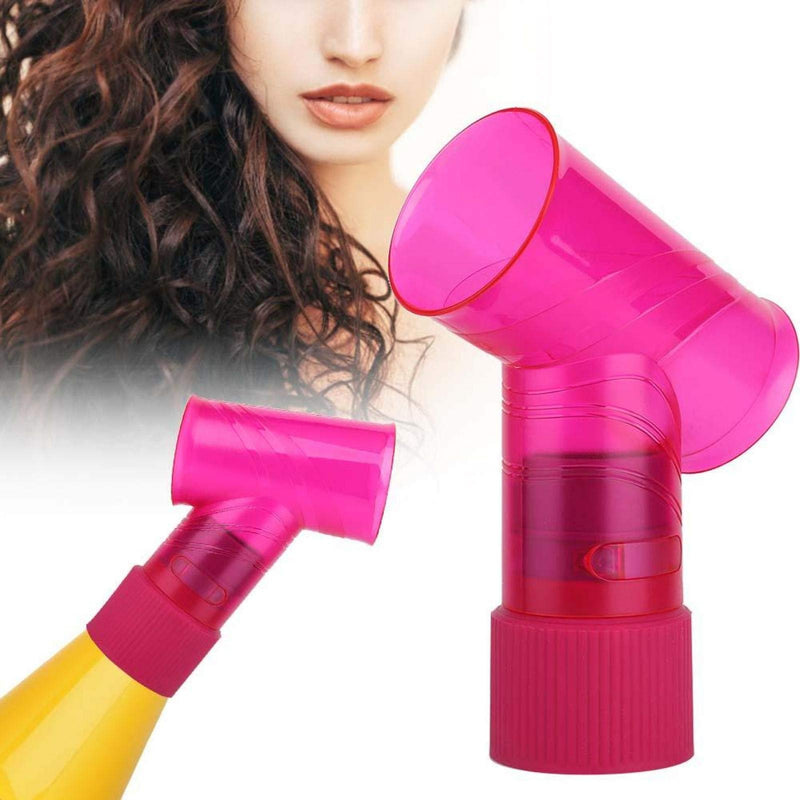 [Australia] - Hair Dryer Diffuser | Curly Blow Dryer Diffuser | Professional Hair Diffuser for Blow Dryer Universal Hair Diffuser Hairdressing Styling Accessory for Natural Hair/Permed Hair/Wavy/Curly Hair Pink 