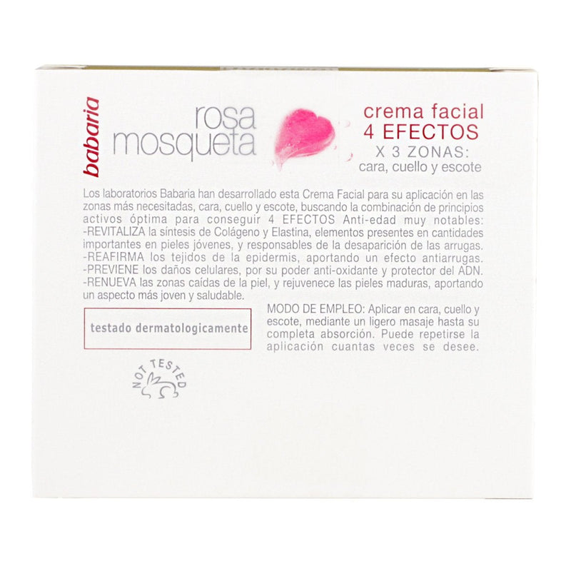 [Australia] - Babaria Rosehip Oil Face Cream 4 Effects 125ml 
