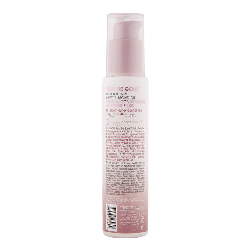 [Australia] - Giovanni Cosmetics 2chic Frizz Be Gone Leave-In Conditioner 166g 