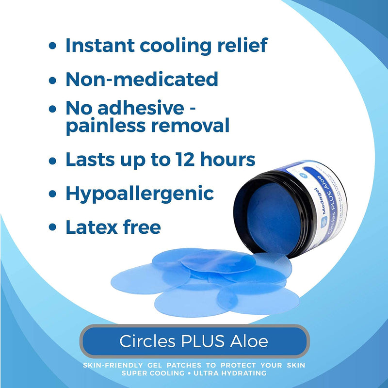 [Australia] - Medagel Hexagels and Circles Bundle - Instant Hydrogel Pad Technology for Instant Soothing Cooling Relief of Skin Conditions | First Aid Essential 