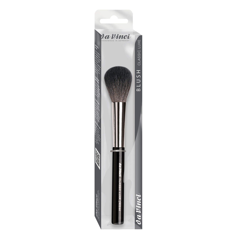 [Australia] - da Vinci Cosmetics Series 90244 Classic Luxe Blusher Brush, Round Natural Hair, 1.27 Ounce Luxe Blusher Large Round 