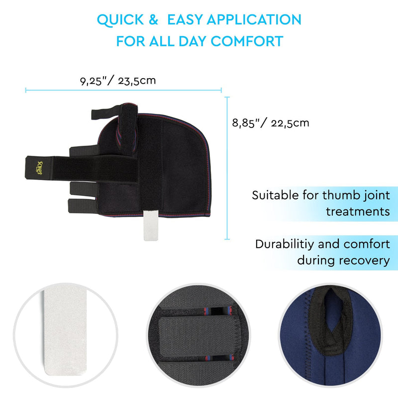 [Australia] - Soles Wrist Splint Brace with Thumb Stabilizer Right Hand (SLS510R) 