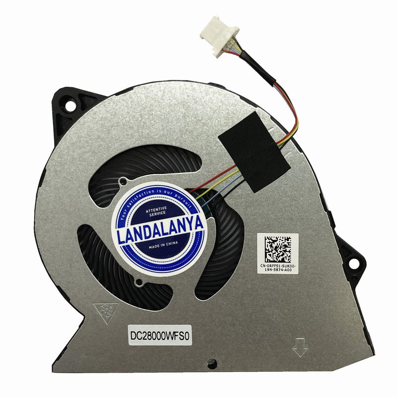 [Australia] - LANDALANYA Replacement New Laptop CPU Cooling Fan for DELL Vostro 3510 3420 3250 Inspiron 3511 3515 Series 0RFF51 EG50040S1-CQ71-S9A DC28000WFS0 DC5V Fan 