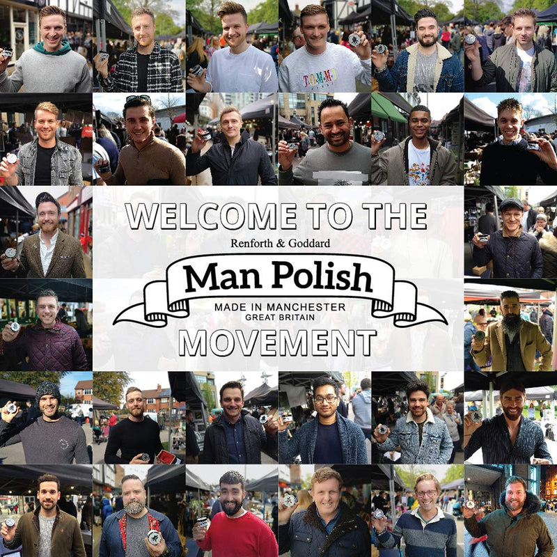 [Australia] - Man Polish Strong Tinted - Premium Gradual Self Tanning Face Moisturiser for Men 50ml 
