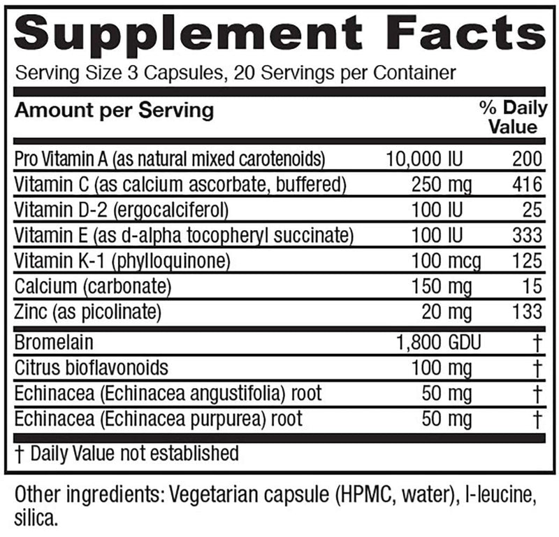 [Australia] - Vitanica Opti-Recovery, Pre & Post Surgery Support, Wound Care, BBL, Tummy Tuck, C Section & Postpartum Vitamin Essentials Healing Support, Scar, Shoulder, Hysterectomy, Breast & Lipo, Vegan, 60 Caps 