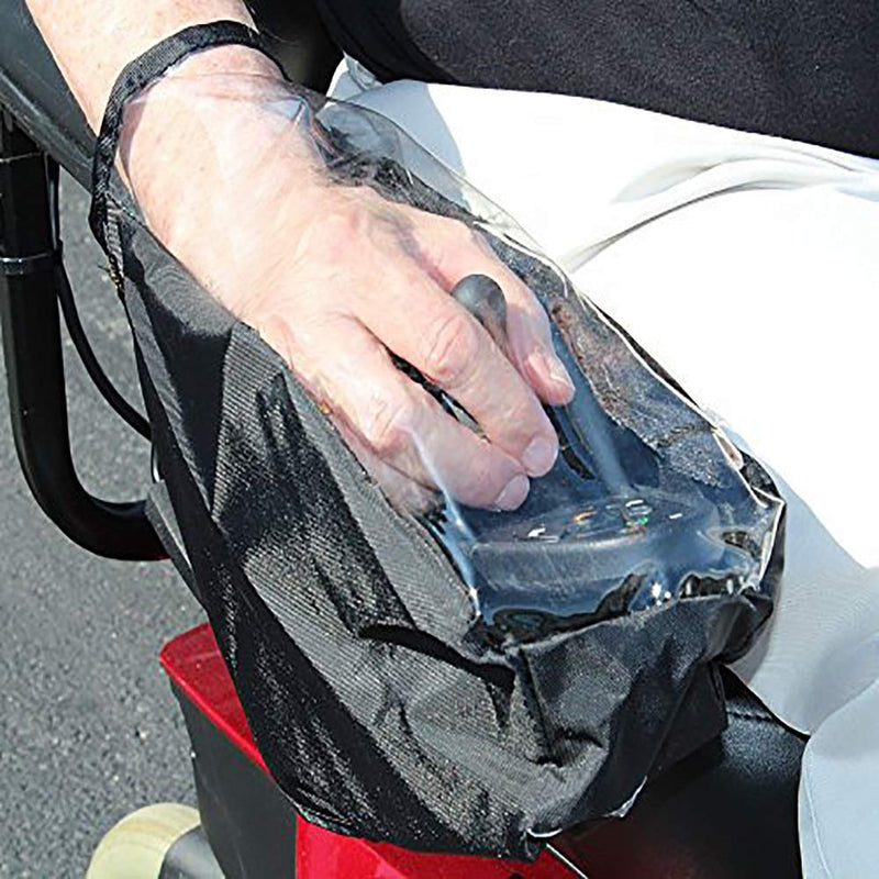 [Australia] - JJSCHMRC Waterproof Power Wheelchair Arm Joystick Cover, Oxford Cover for Powerchair Wheelchair,Durable Electric Wheelchair Control Protector Cover 25*15cm 