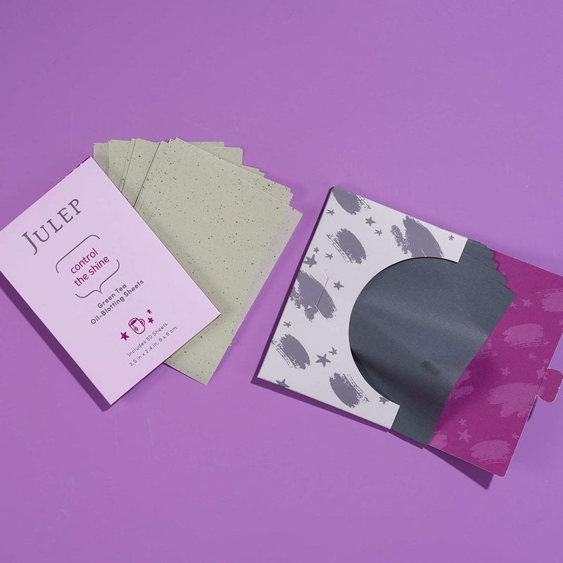 [Australia] - Julep Control The Shine - Charcoal Infused Oil Blotting Sheets, 50 Pieces 