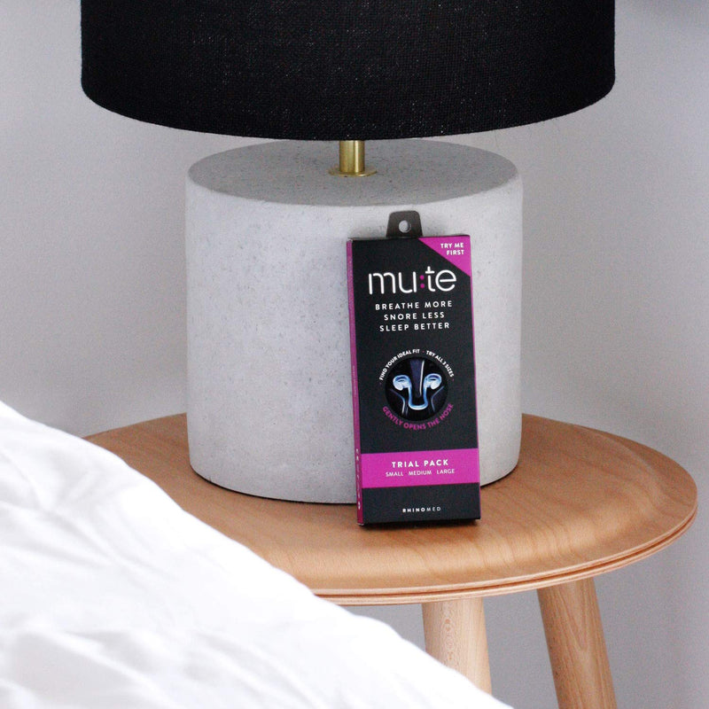 [Australia] - Rhinomed Mute Nasal Dilator for Snore Reduction, Size Large | Anti-Snoring Aid Solution | Improves Airflow| Comfortable Nose Vent 