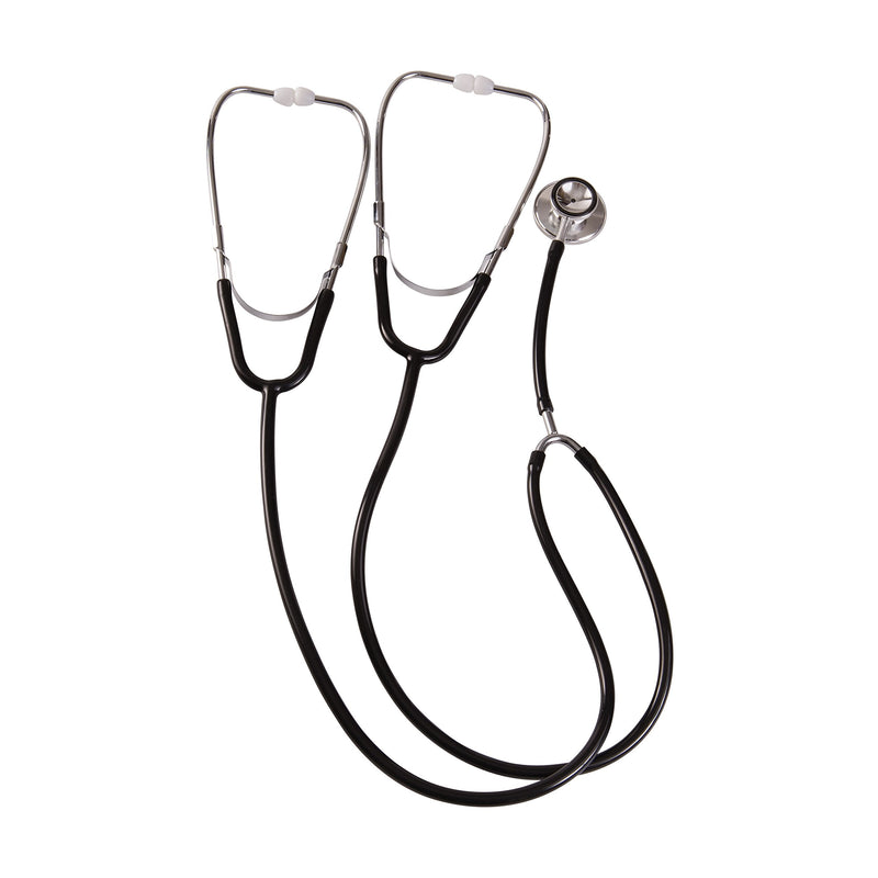 [Australia] - MABIS Dual Head Teaching Stethoscope - Nursing Student Stethoscope - Medical Training Stethoscope, Black 