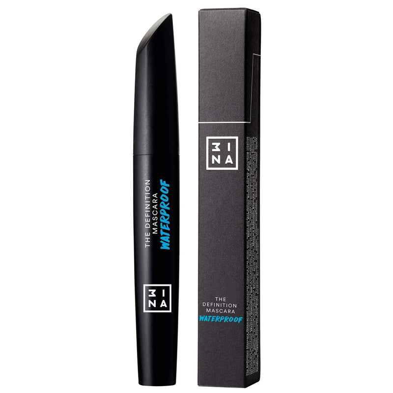 [Australia] - 3INA MAKEUP - Cruelty Free - Vegan - The Definition Mascara Waterproof Lengthening - Longwear - Wateproof -Definying - Made in Europe Black 