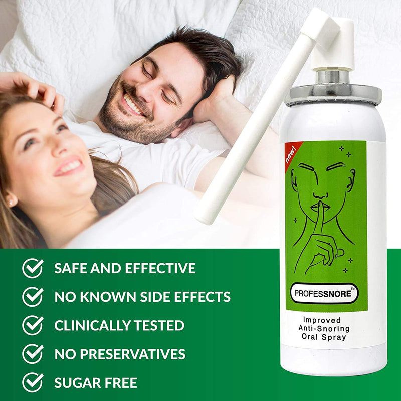 [Australia] - Snore Solutions Anti Snoring Stop Relief Spray ProfesSnore 1.69 Fl oz (50 ml) 1.69 Fl Oz (Pack of 1) 