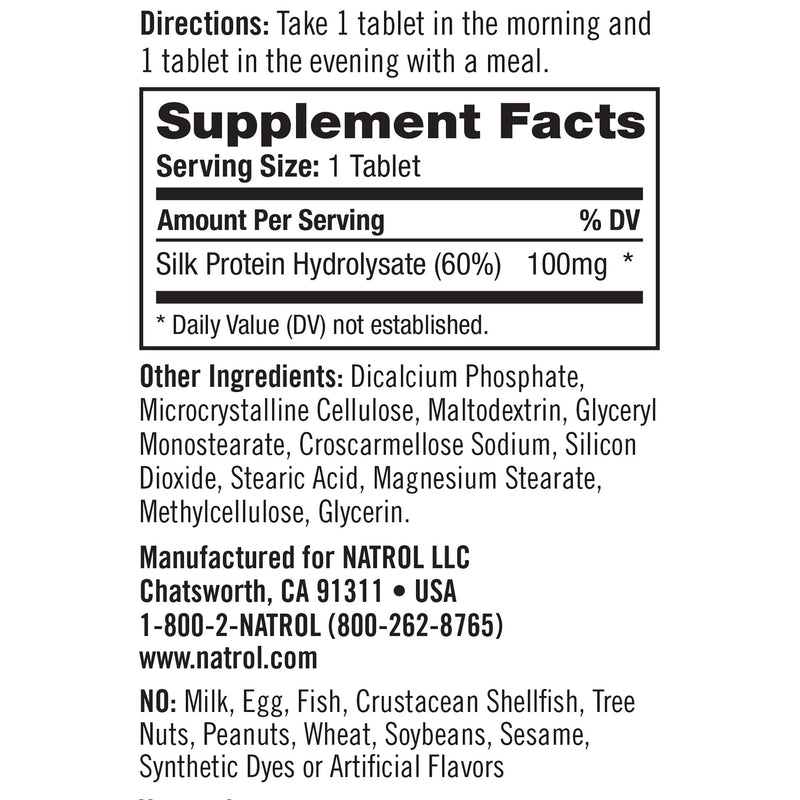 [Australia] - Natrol Cognium Tablets, Brain Health, Keeps Memory Strong, Shown to Improve Memory and Recall in Healthy Adults, Safe and Stimulant Free, 100mg, 60 Count 60 Count (Pack of 1) 