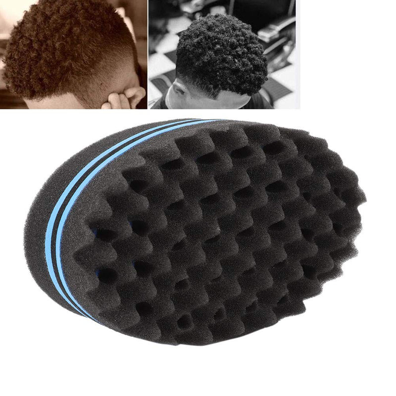 [Australia] - Barber Sponge Brush Professional Barber Shop Hair Curling Sponge Twist Hair Perming Styling Sponge Hairdressing Tool, For Dreadlock, Coils, Afro Curl As Hair Care Tool(01) 01 