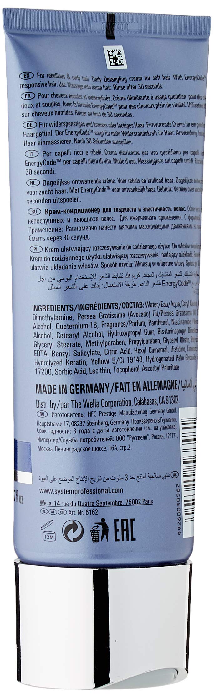 [Australia] - Wella SP Code Energy Smoothen Conditioner 200ml 