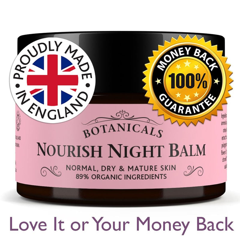 [Australia] - Repair & Renew Night Balm - Rejuvenating Cream Anti Ageing Face Moisturiser for Hyrdating Dry, Sensitive or Mature Skin - 100% Natural & Certified Organic (30g) 