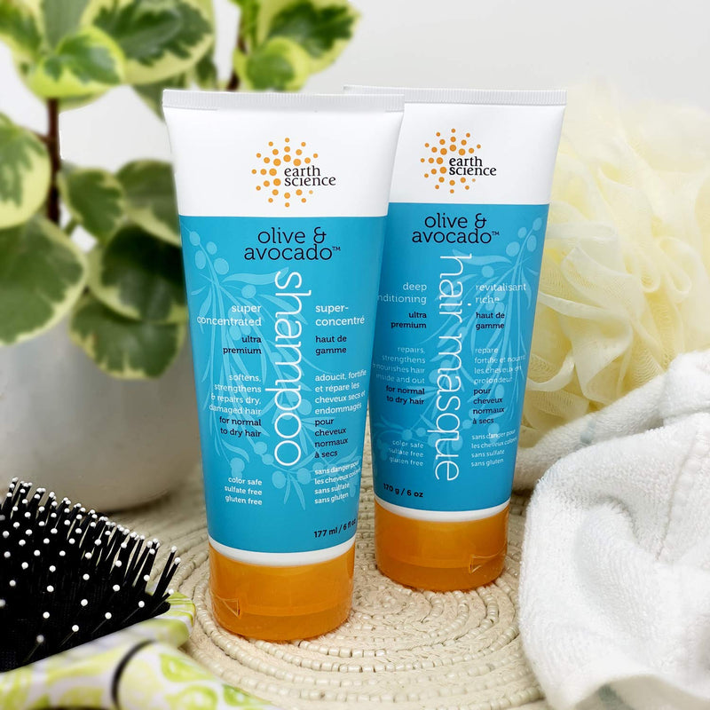 [Australia] - Earth Science Olive and Avocado Deep Conditioning Hair Masque 