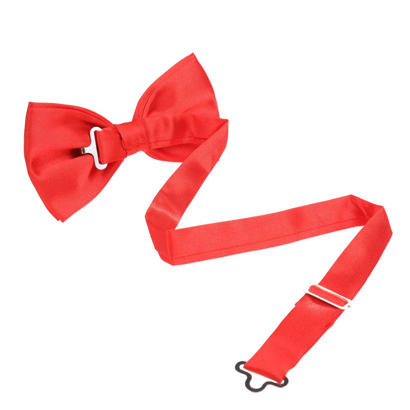 [Australia] - Kids Toddler Suspenders and Bowtie Set for Boys Girls and Baby Birthday Photography by WELROG (3 Sizes) Black + Red Bowtie 24 inch (7 month - 3 years) 