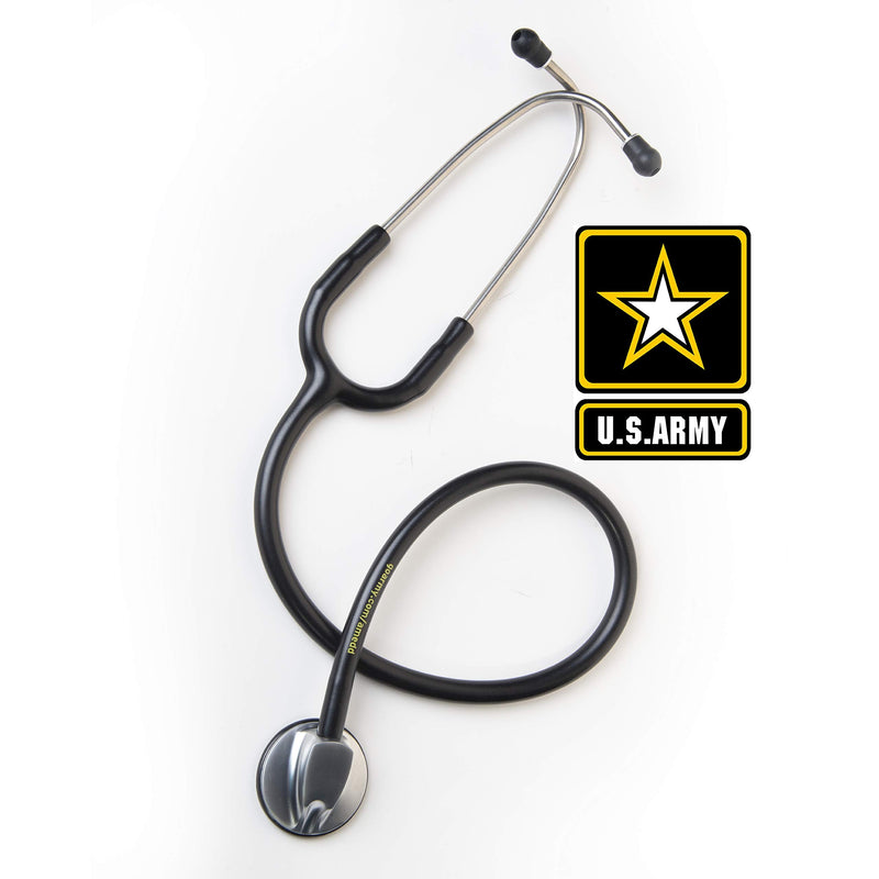 [Australia] - U.S. Army Cardiology Stethoscope Single Head for Medical and Clinical Use - 27 inch 